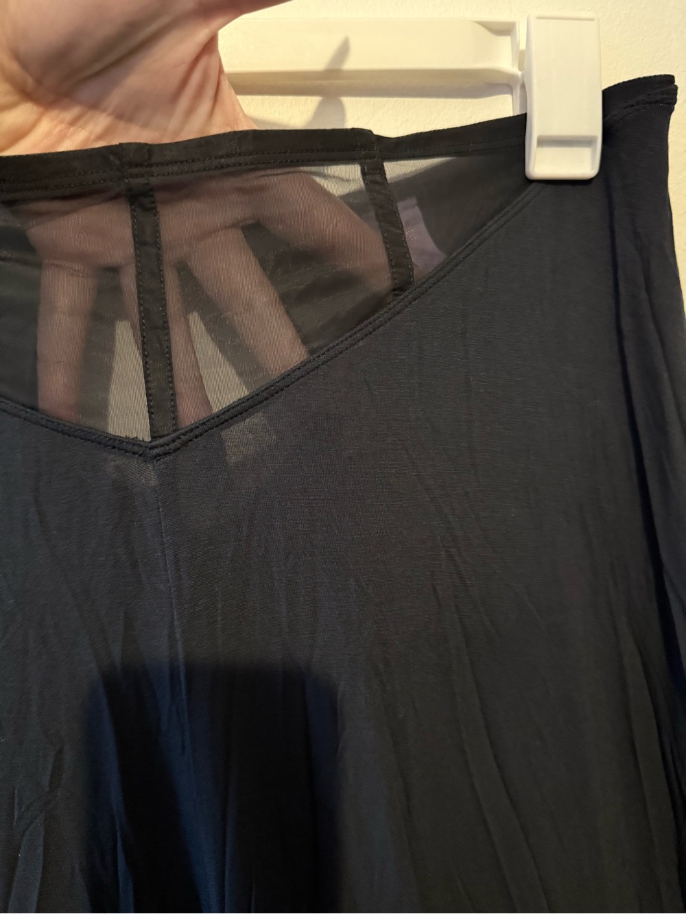 Savage x fenty Aqua hour Black High-Waist Wide Leg Pants with Ruched Back Detail - Picture 8 of 11